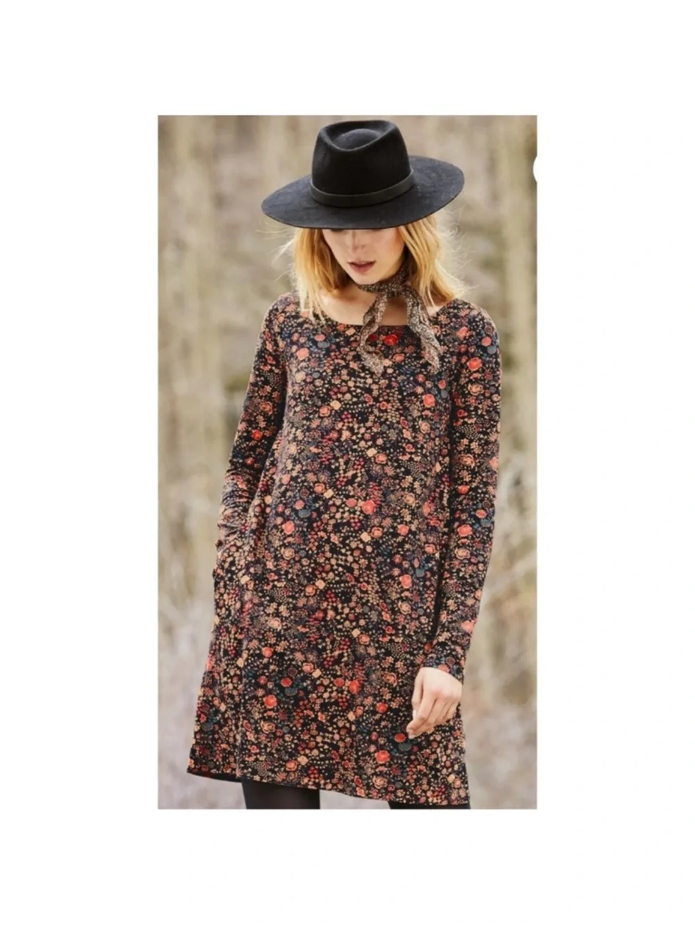 Peruvian Connection Canton Rose Dress